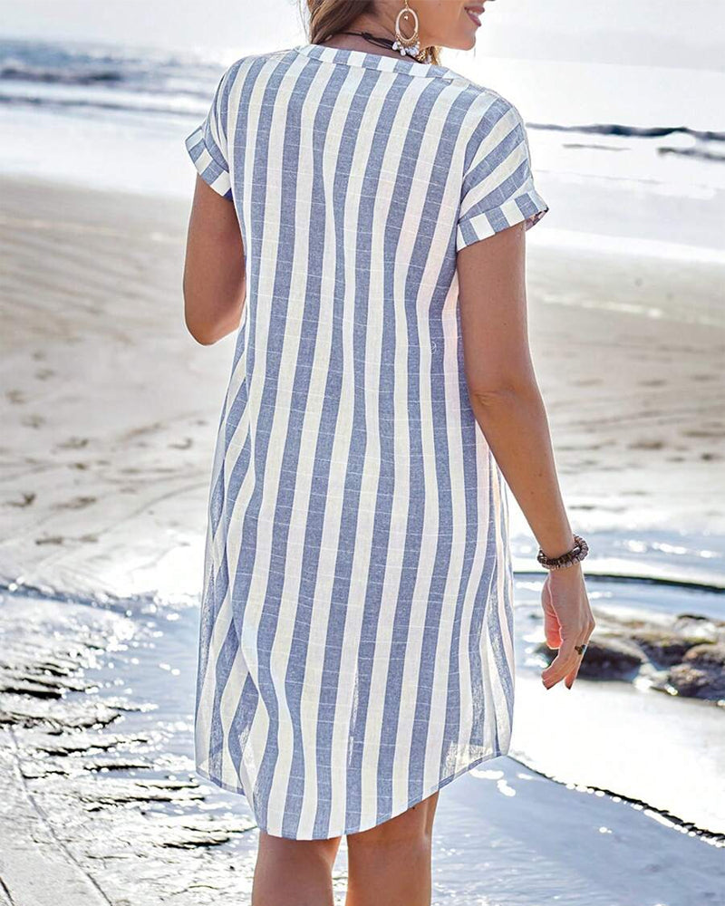 Lone™ – Elegant Shirt Dress