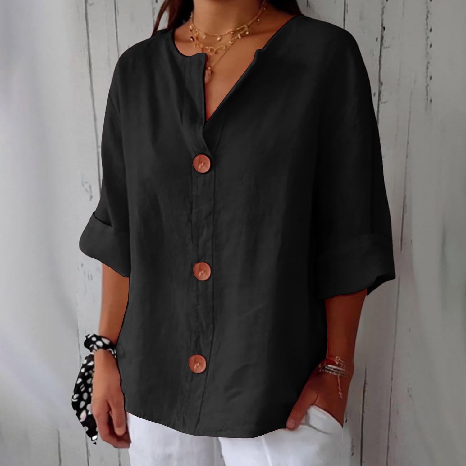 Maeve - V Neck Shirt