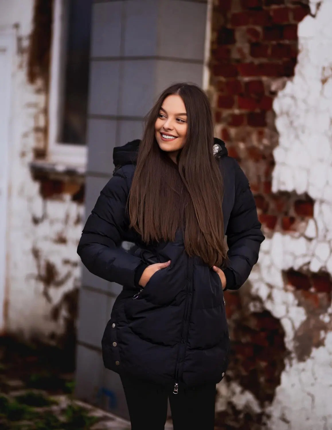 Fluffé - Women's Parka with Fluffy Fur Lining